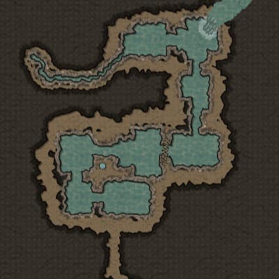 Cave Lake by Wake_up_Scrawl